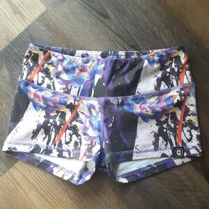 Fleo Colorful Patterned Shorts - Rare Limited Special Edition